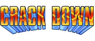 Crack Down  - Clear Logo Image