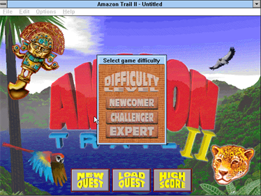 Amazon Trail II - Screenshot - Game Select Image