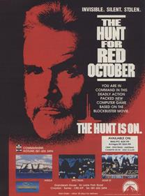 The Hunt for Red October: Based on the Movie - Advertisement Flyer - Front Image