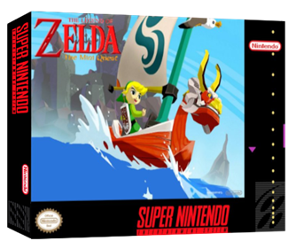 The Legend of Zelda: The Mini Quest  - Box - 3D Image