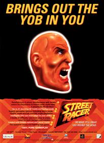 Street Racer - Advertisement Flyer - Front Image
