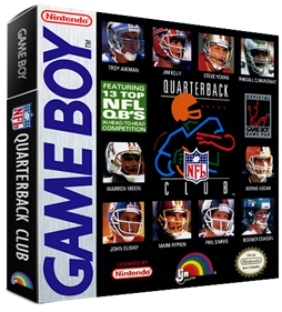 NFL Quarterback Club - Box - 3D Image