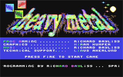 Heavy Metal Deluxe - Screenshot - Game Title Image