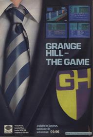 Grange Hill: The Computer Game - Advertisement Flyer - Front Image