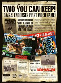 Bass Masters Classic - Advertisement Flyer - Front Image