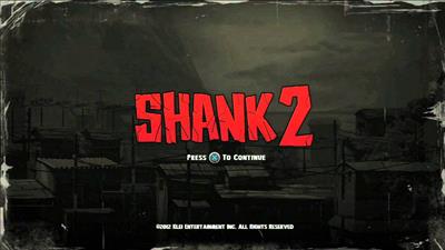 Shank 2 - Screenshot - Game Title Image