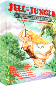 Jill of the Jungle: The Complete Trilogy - Box - 3D Image