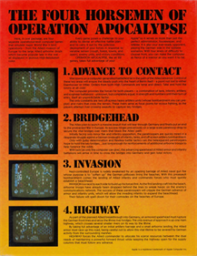 Operation Apocalypse - Box - Back Image