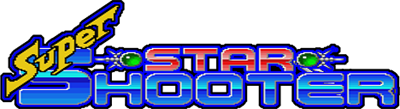 Super Star Shooter - Clear Logo Image