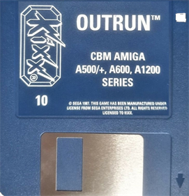 Out Run - Disc Image