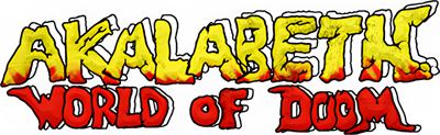 Akalabeth: World of Doom - Clear Logo Image