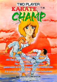 Two Player Karate Champ - Advertisement Flyer - Front Image