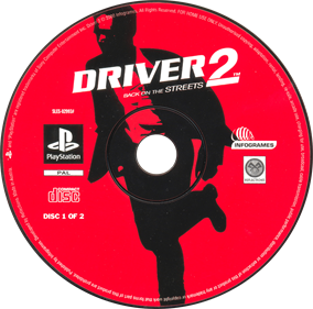 Driver 2: The Wheelman Is Back - Disc Image