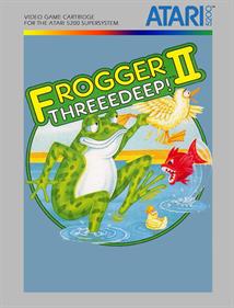Frogger II: Threeedeep! - Fanart - Box - Front