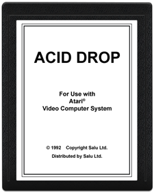 Acid Drop - Fanart - Cart - Front Image