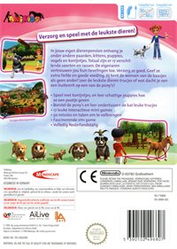 Paws & Claws: Pet Resort - Box - Back Image