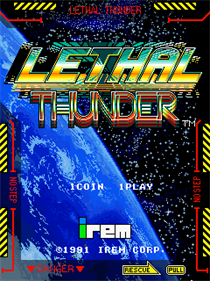 Lethal Thunder - Screenshot - Game Title Image