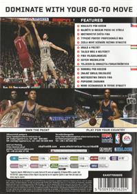 NBA Live 08 - Box - Back Image