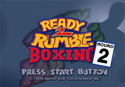 Ready 2 Rumble Boxing: Round 2 - Screenshot - Game Title Image