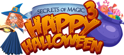 Secrets of Magic 3: Happy Halloween - Clear Logo Image