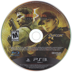 Resident Evil 5: Gold Edition - Disc Image