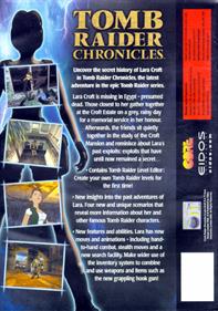 Tomb Raider: Chronicles - Box - Back Image