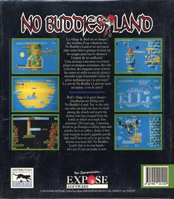 No Buddies Land - Box - Back Image