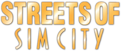 Streets of SimCity - Clear Logo Image