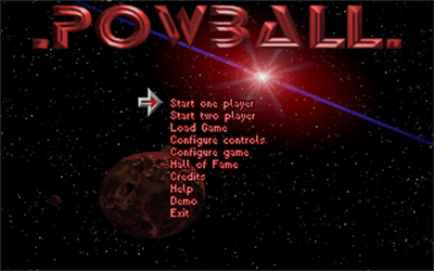 Powball - Screenshot - Game Title Image