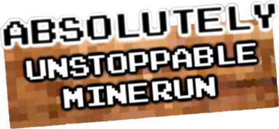 Absolutely Unstoppable MineRun - Clear Logo Image