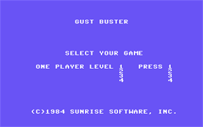 Gust Buster - Screenshot - Game Title Image