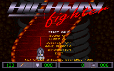 Highway Fighter - Screenshot - Game Title Image