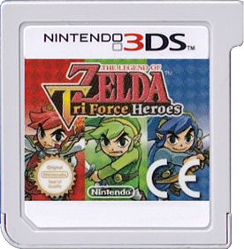 The Legend of Zelda: Tri Force Heroes - Fanart - Cart - Front Image