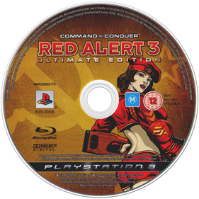 Command & Conquer: Red Alert 3 Ultimate Edition - Disc Image