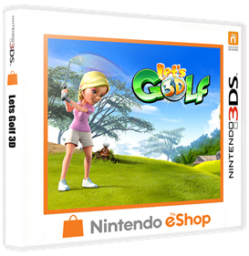 Let's Golf 3D - Box - 3D Image