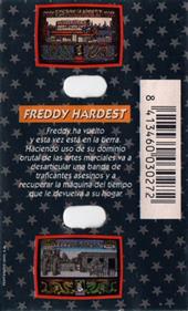 Freddy Hardest in South Manhattan - Box - Back Image