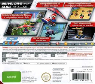 Mario Kart 7 - Box - Back Image