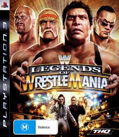 WWE Legends of Wrestlemania - Box - Front Image