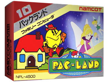 Pac-Land - Box - 3D Image