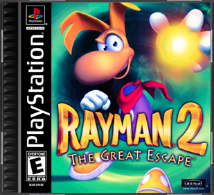 Rayman 2: The Great Escape - Box - Front - Reconstructed Image