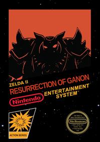 Zelda II: Resurrection of Ganon - Box - Front Image