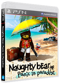 Naughty Bear: Panic in Paradise - Box - 3D Image