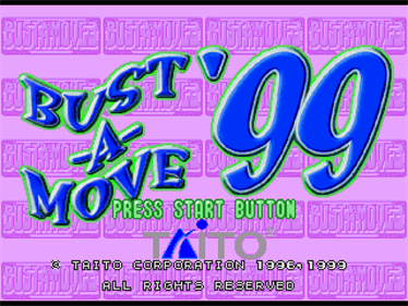 Bust-A-Move '99 - Screenshot - Game Title Image
