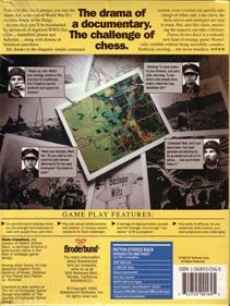 Patton Strikes Back: The Battle of the Bulge - Box - Back Image
