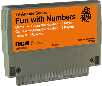 TV Arcade II: Fun with numbers - Cart - 3D Image