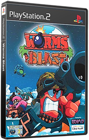 Worms Blast - Box - 3D Image