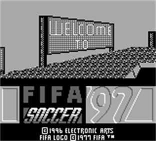 FIFA Soccer 97 - Screenshot - Game Title Image