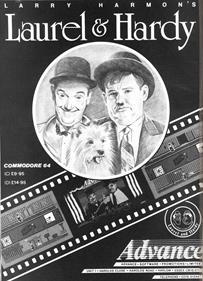 Laurel & Hardy - Advertisement Flyer - Front Image