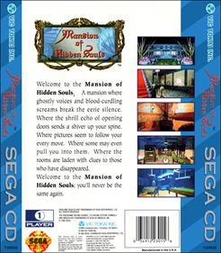 Mansion of Hidden Souls - Box - Back - Reconstructed Image