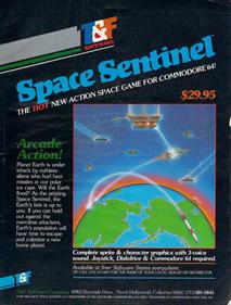 Space Sentinel - Advertisement Flyer - Front Image